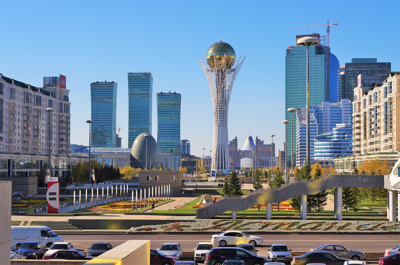 Bayterek Tower - symbol of Kazakhstan